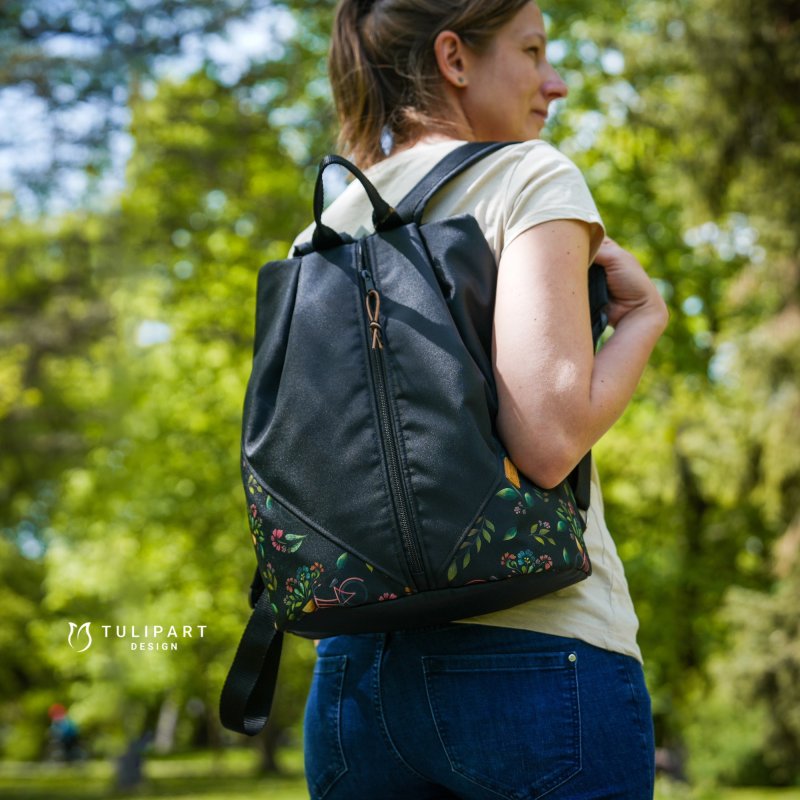 Vízálló textil hátizsák