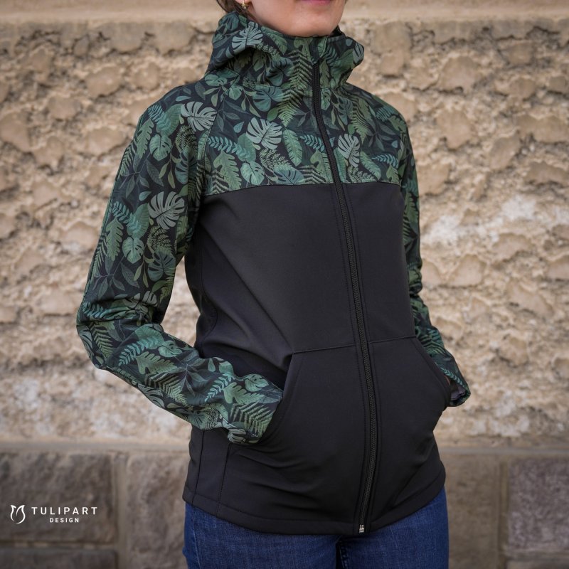 Női softshell vízálló kabát XS
