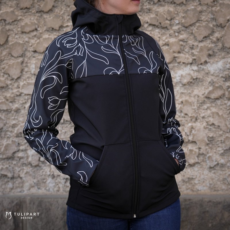 Női softshell vízálló kabát XS