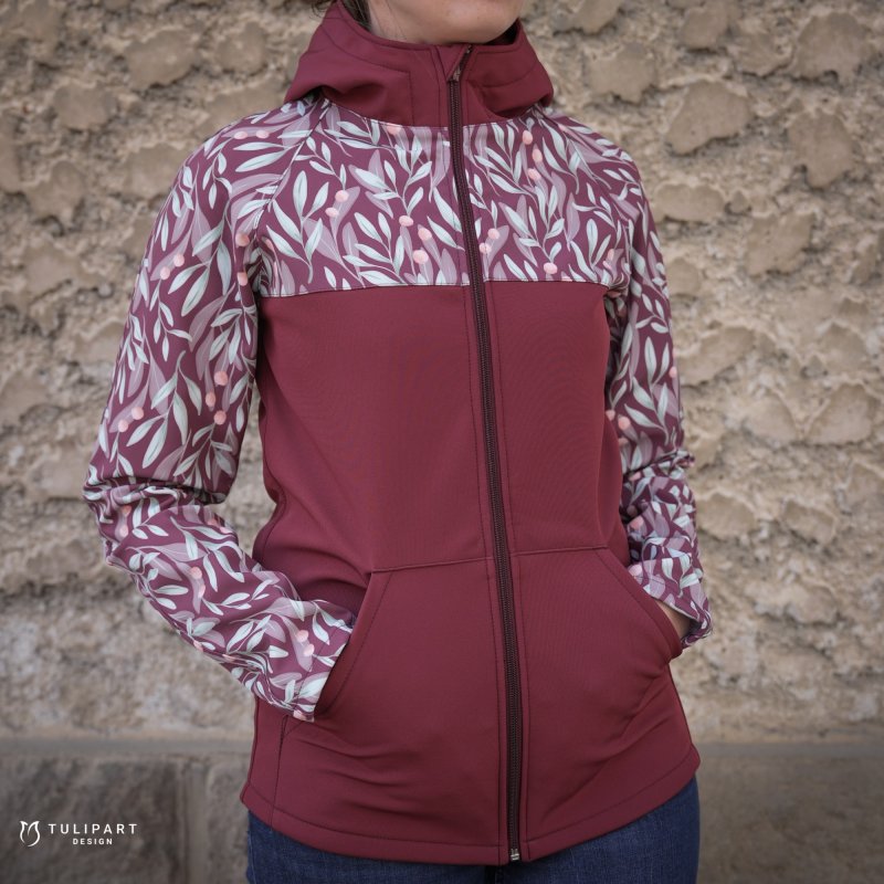 Női softshell vízálló kabát XL