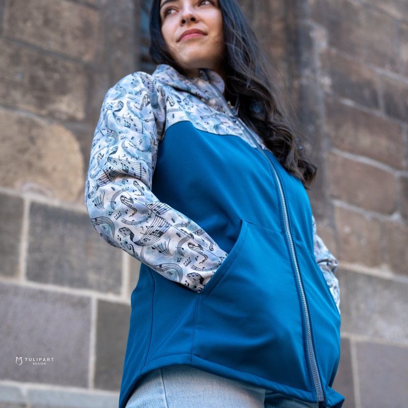 Női softshell vízálló kabát XS