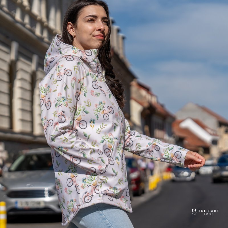 Női softshell vízálló kabát XS