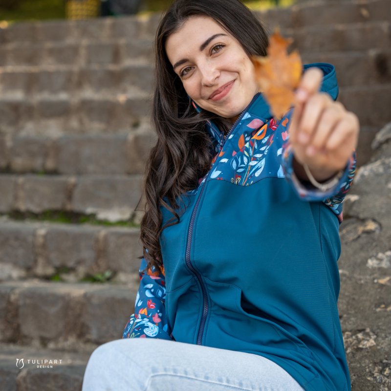 Női softshell vízálló kabát XS