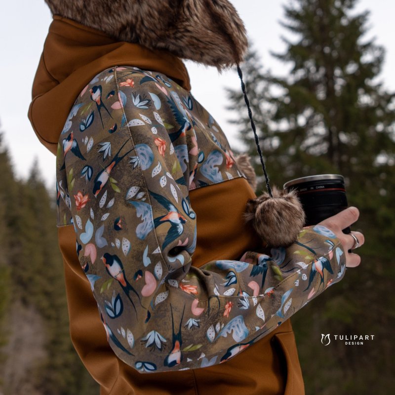 Női softshell vízálló kabát XS
