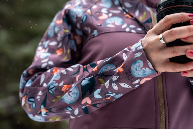 Női softshell vízálló kabát XXL