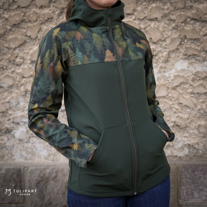Női softshell vízálló kabát XS