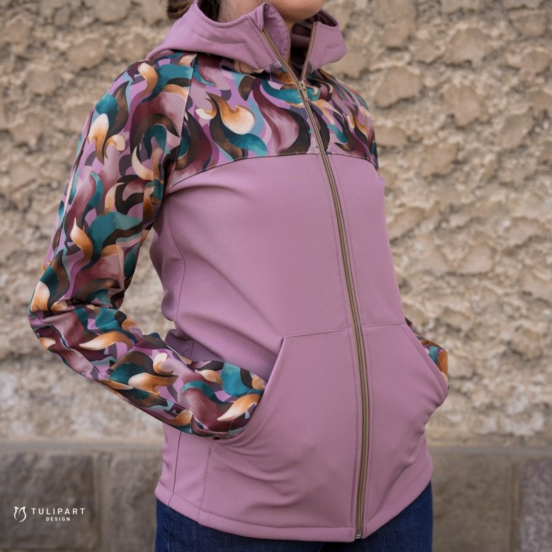 Softshell waterproof jacket for women M
