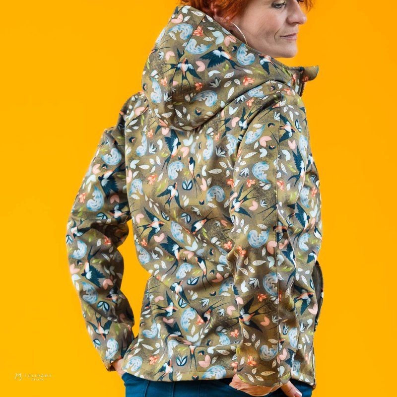 Női softshell vízálló kabát XS