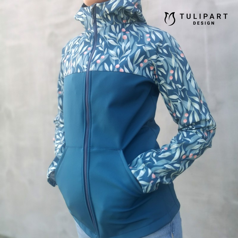 Női softshell vízálló kabát XL
