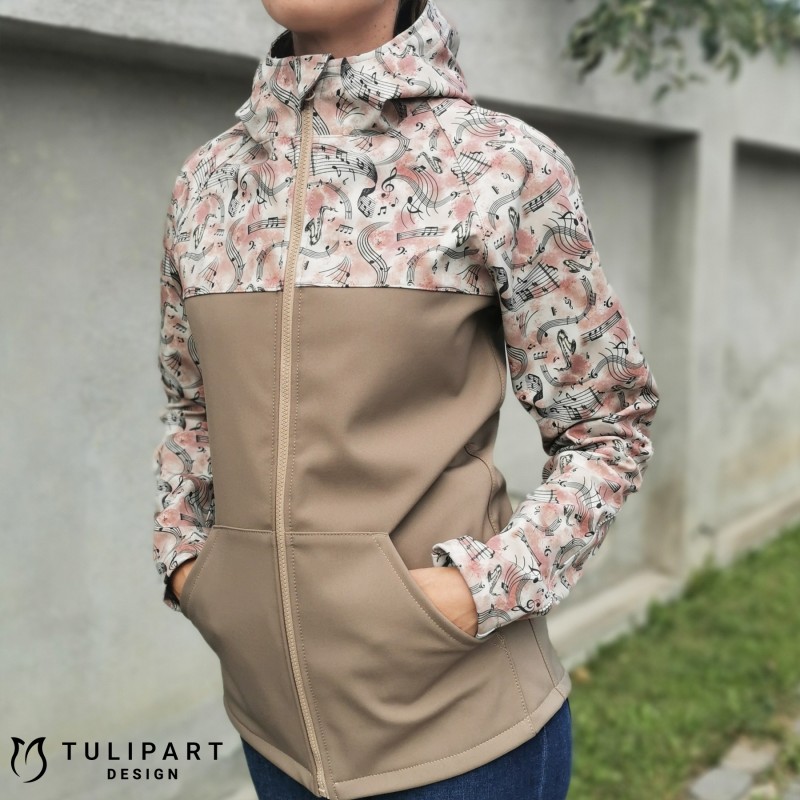 Softshell waterproof jacket for women L